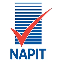 NAPIT registered electrical installer badge